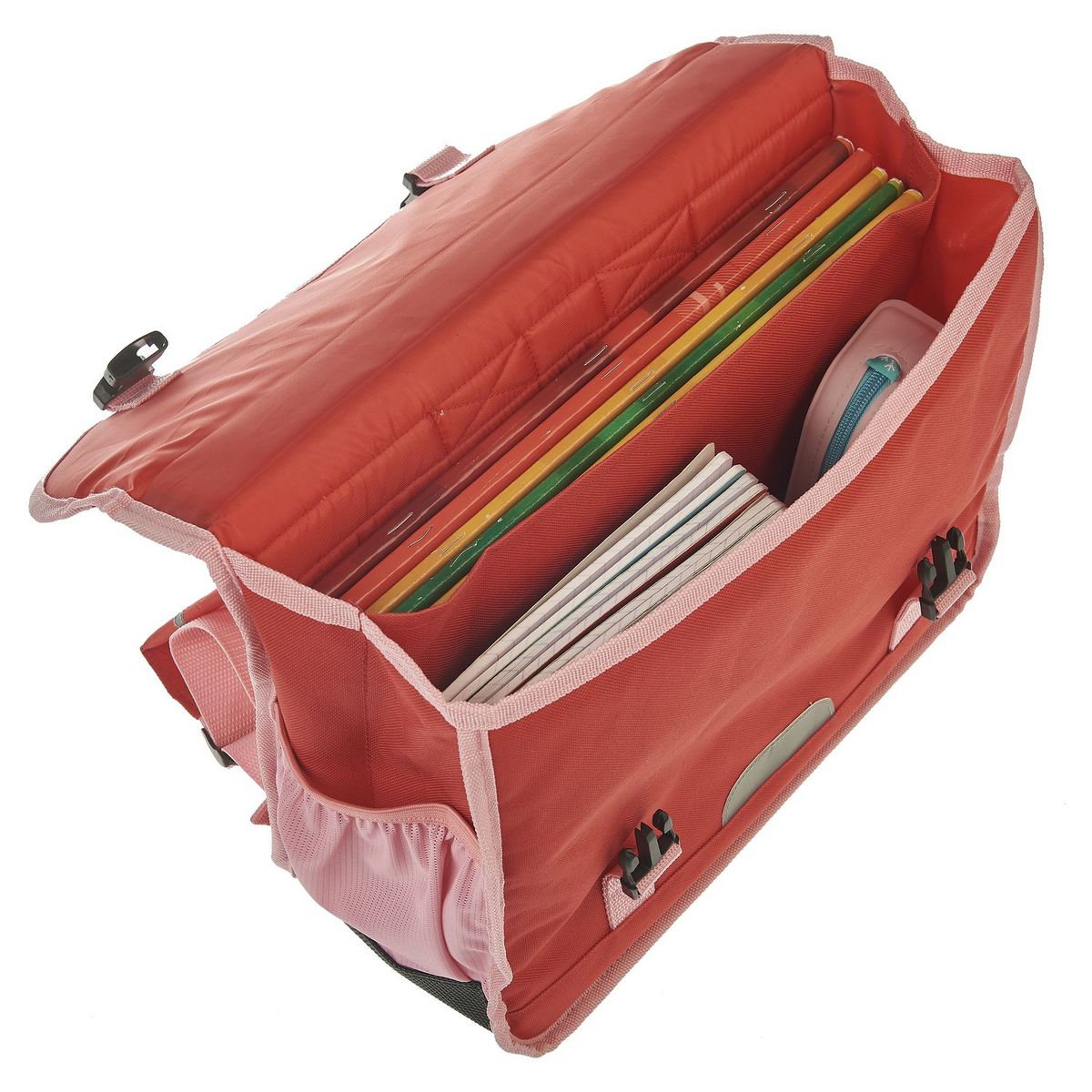 POUCE Cartable 36 cm rose