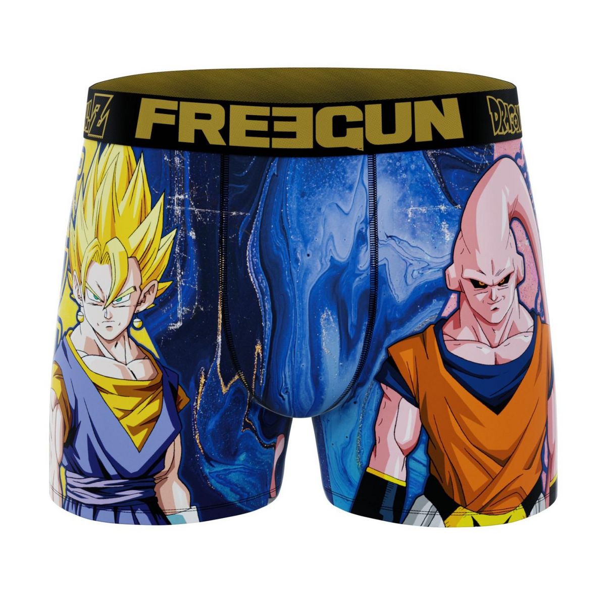 FREEGUN Lot de 4 boxers enfant Dragon Ball Z