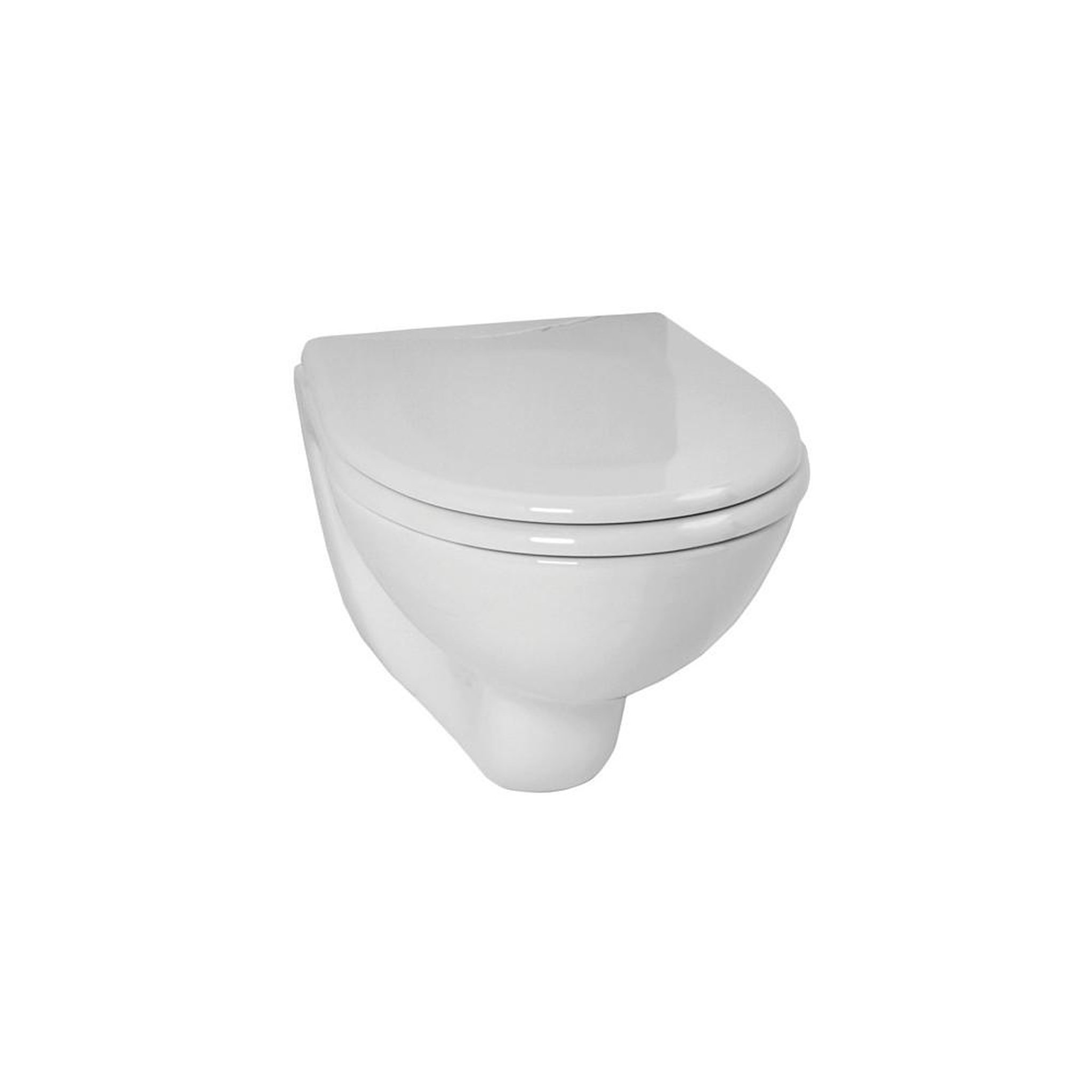 Vitra Wc suspendu pack vitra normus blanc, céramique, projection courte, abattant inclus, hauteur d'assise 40 cm, largeur 35,5 cm, volume de chasse 6 l