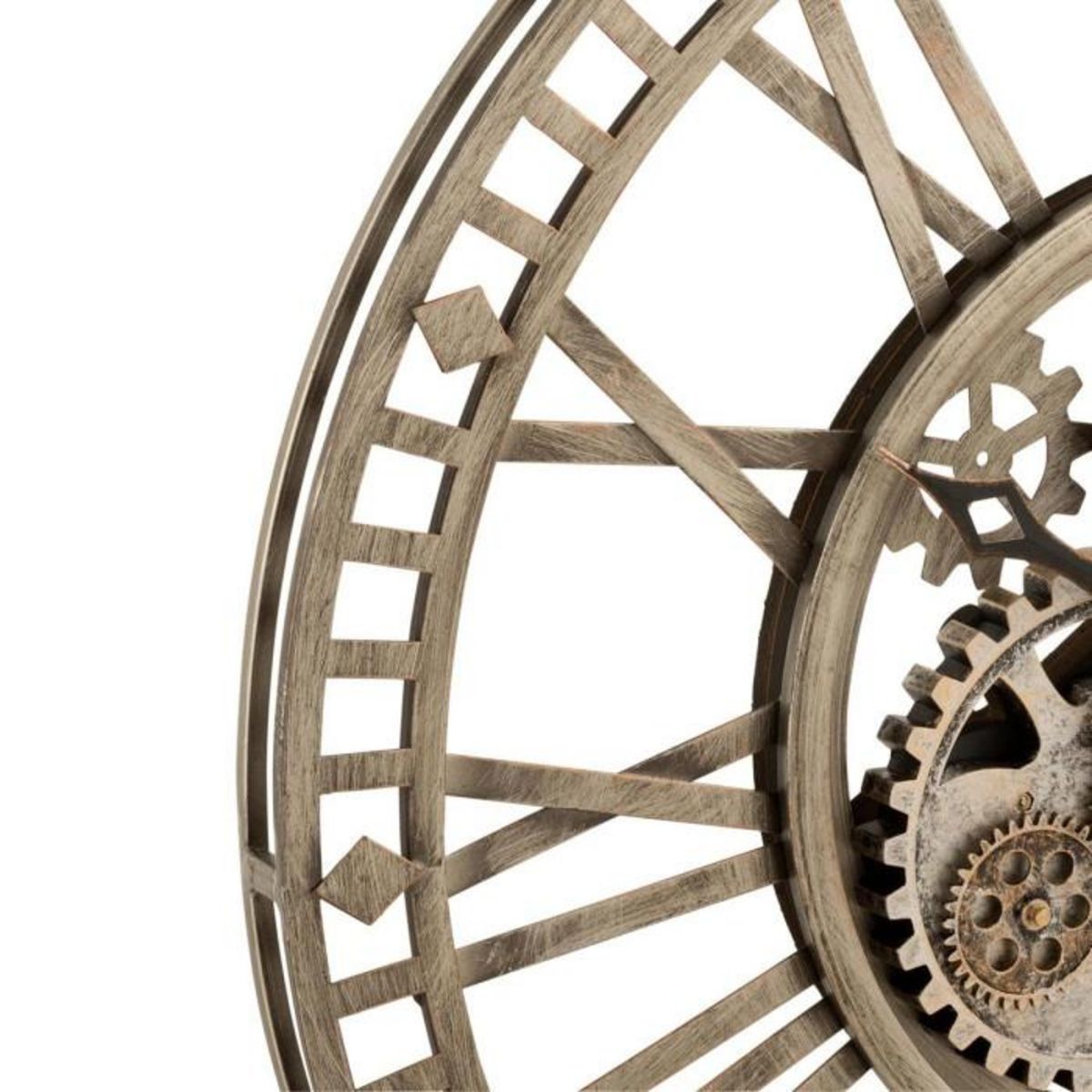 Paris Prix Horloge Murale Design  Chiffres Romains  60cm Gris