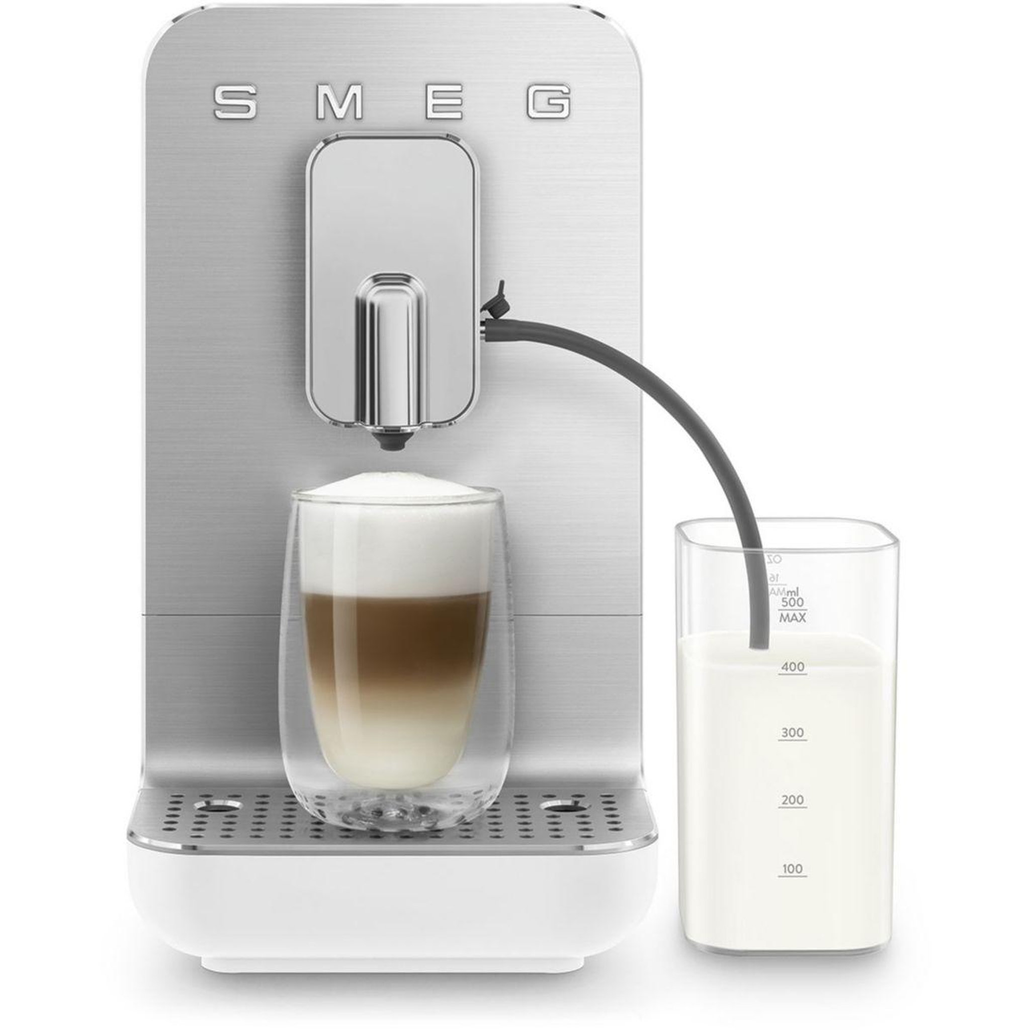 Voir la diapositive 5 : SMEG Expresso broyeur collezione bcc13whmeu