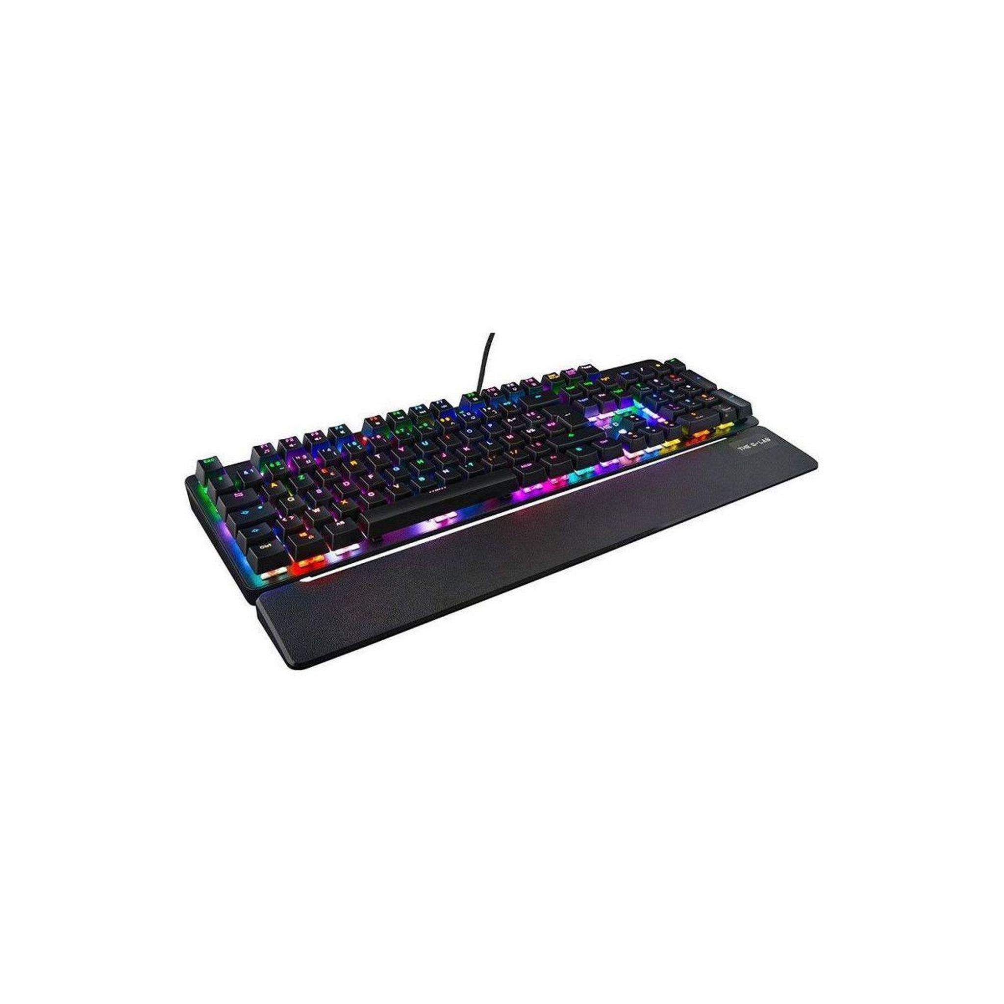 Voir la diapositive 2 : THE G-LAB Clavier gamer KEYZ-RUBIDIUM French Layout