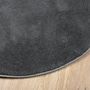 Voir la diapositive 4 : VIDAXL Tapis OVIEDO a poils courts anthracite Ø 120 cm