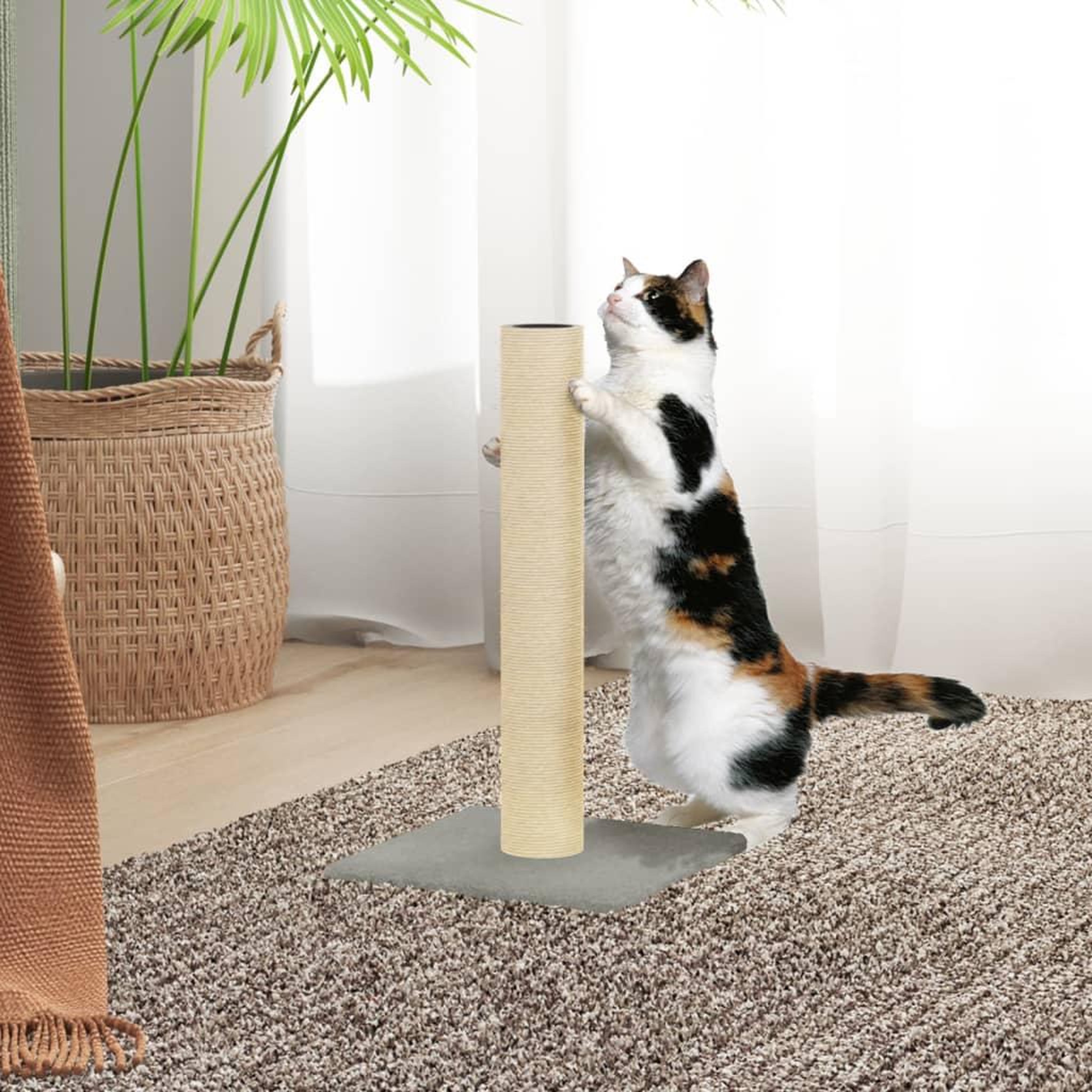 VIDAXL Arbre a chat Gris clair 22x22x45 cm