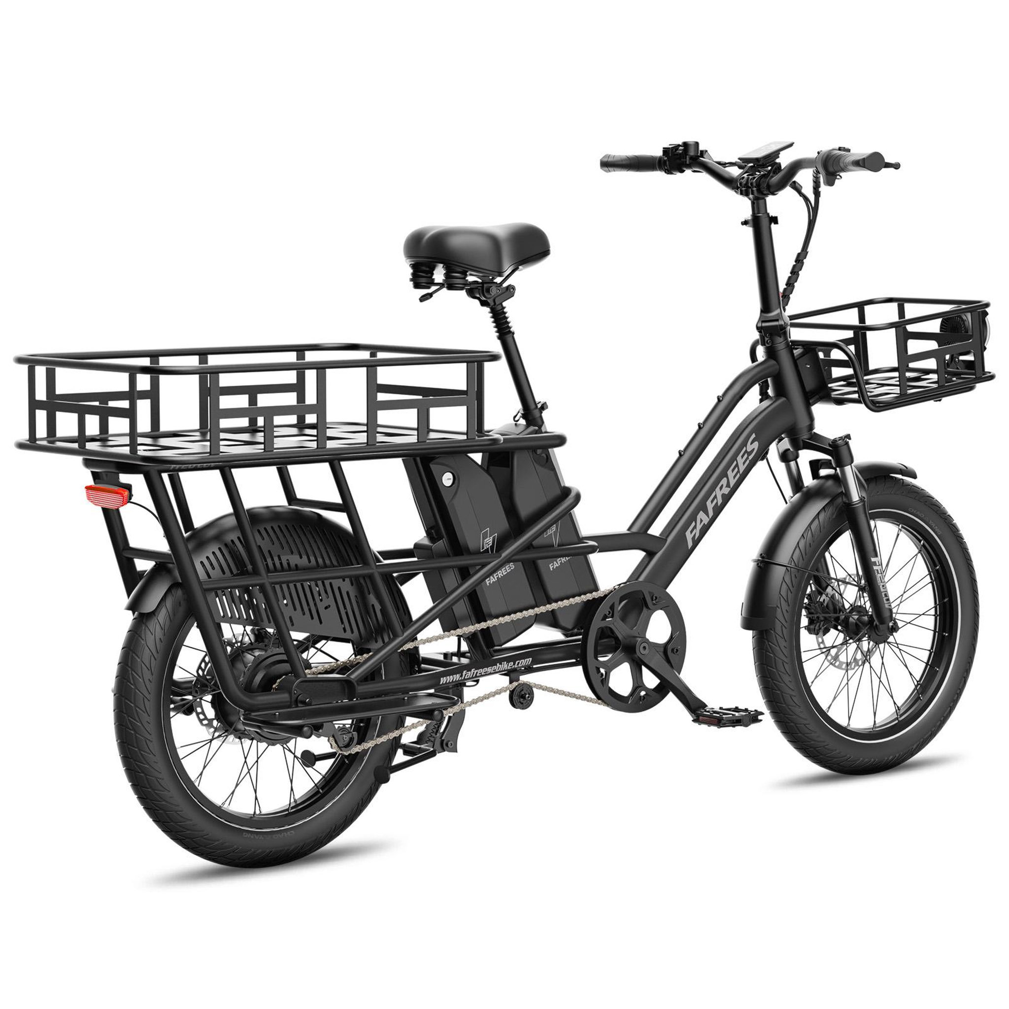 Voir la diapositive 3 : FAFREES Vélo utilitaire électrique fafrees ff20 cuv