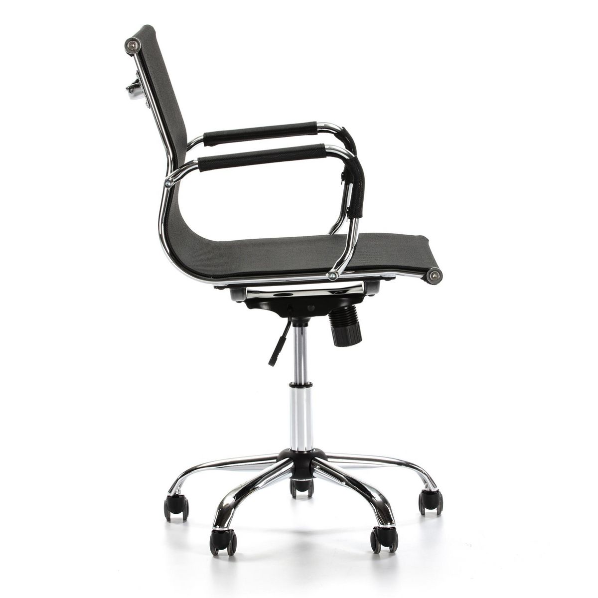 VS VENTA-STOCK Fauteuil de Bureau Oxford inclinable, Tissus transpirable, Hauteur réglable
