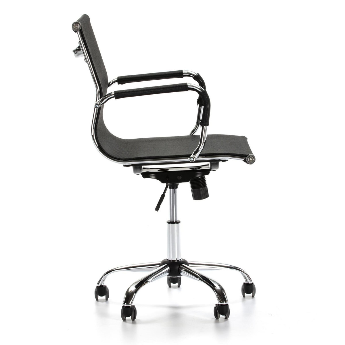 VS VENTA-STOCK Fauteuil de Bureau Oxford inclinable, Tissus transpirable, Hauteur réglable