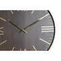 MARKET24 Horloge Murale DKD Home Decor Noir MDF Fer (40 x 4 x 40 cm)