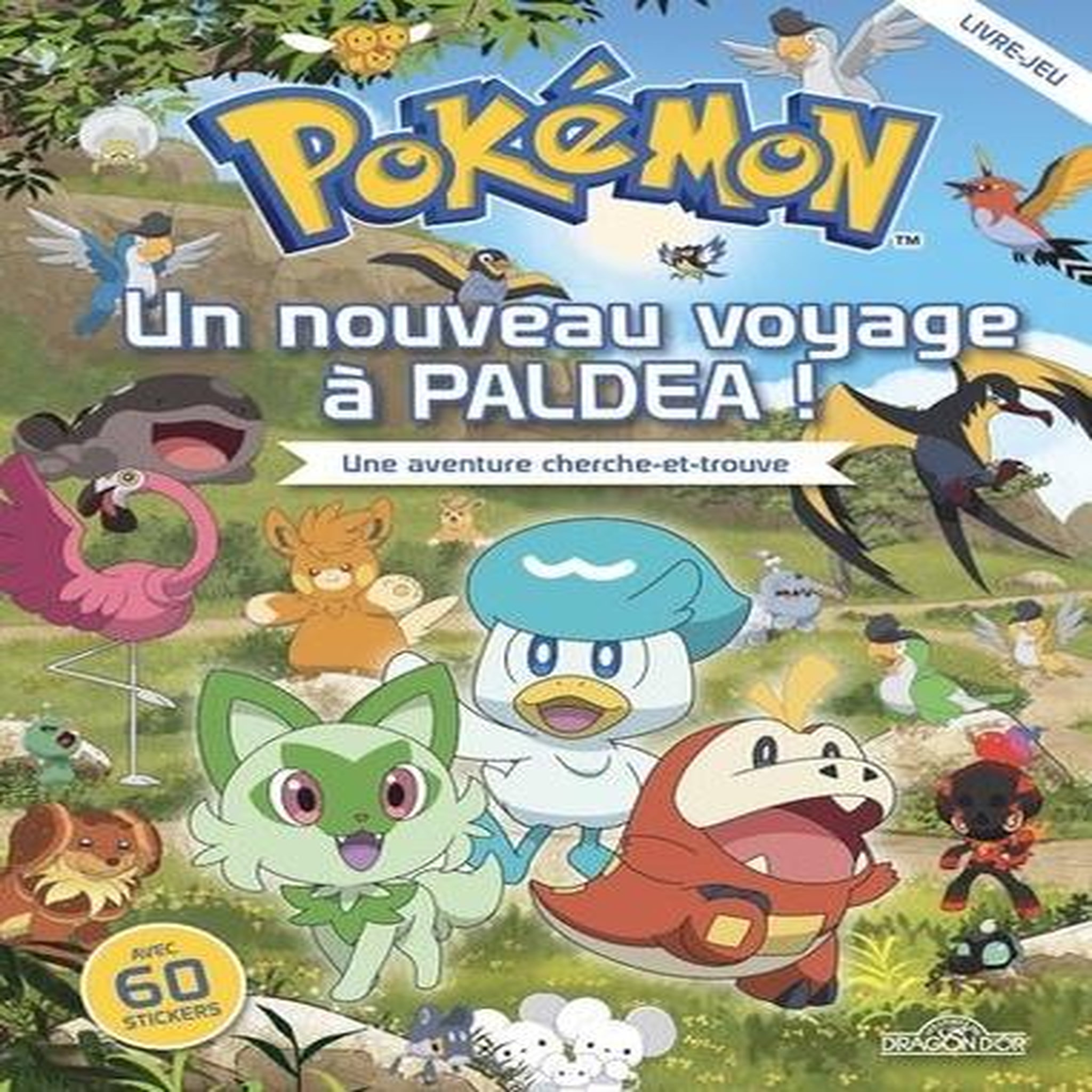 POKEMON, UN NOUVEAU VOYAGE A PALDEA ! UNE AVENTURE CHERCHE-ET-TROUVE, Molina Fabien