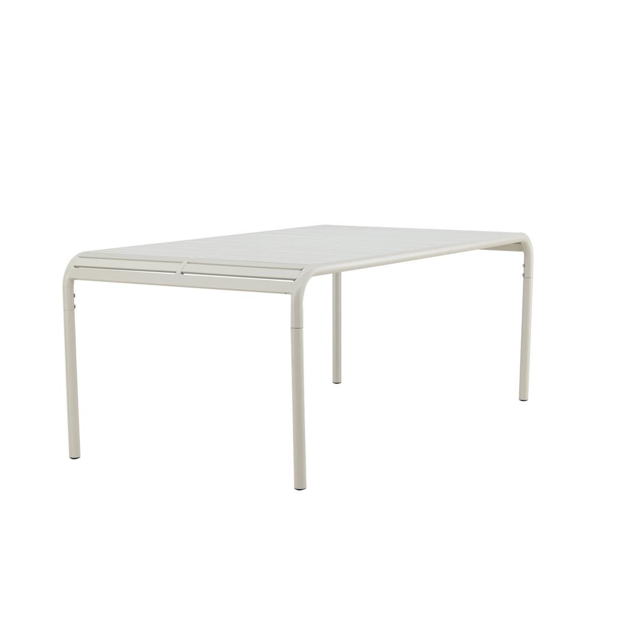 Voir la diapositive 2 : Paris Prix Table de jardin design  borneo  200cm beige