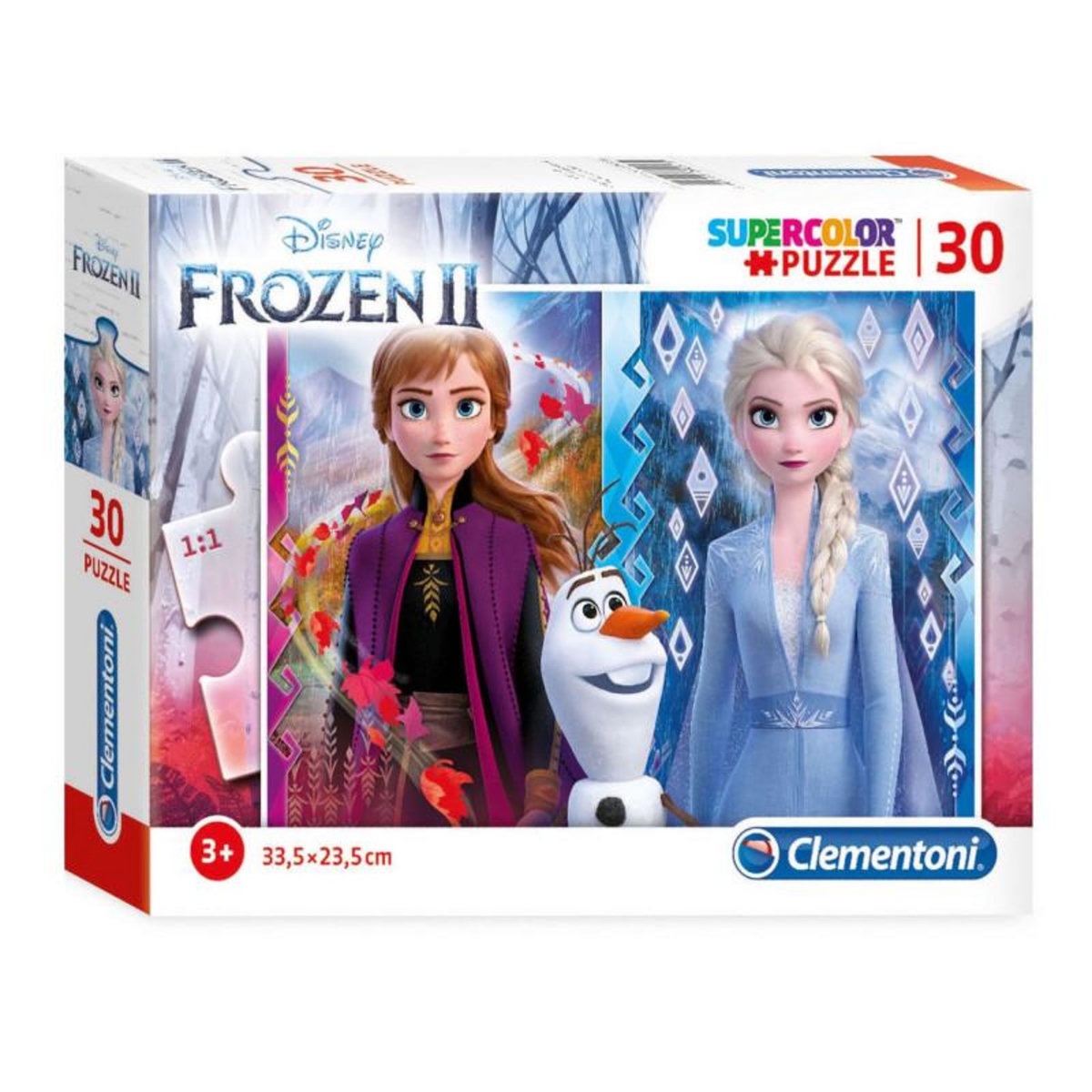 CLEMENTONI Clementoni Jigsaw Puzzle Super Color Frozen II, 30 pcs. 20251