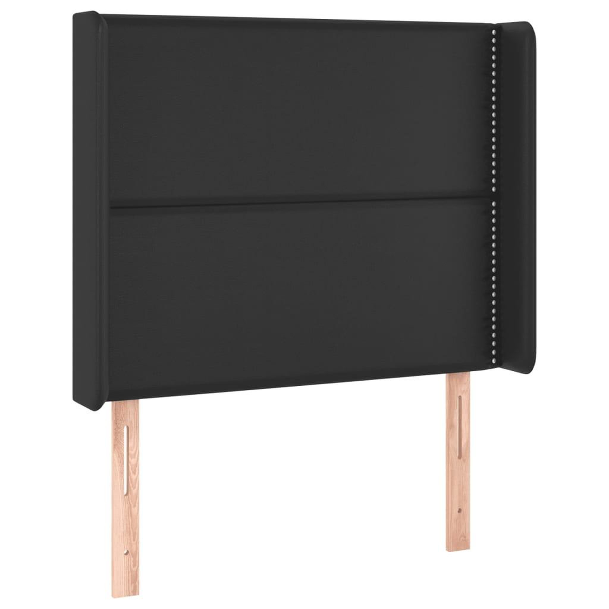 Voir la diapositive 3 : VIDAXL Tete de lit a LED Noir 93x16x118/128 cm Similicuir