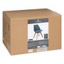 Voir la diapositive 6 :  Lot de 4 Chaises Vintage  Baya  79cm Bleu