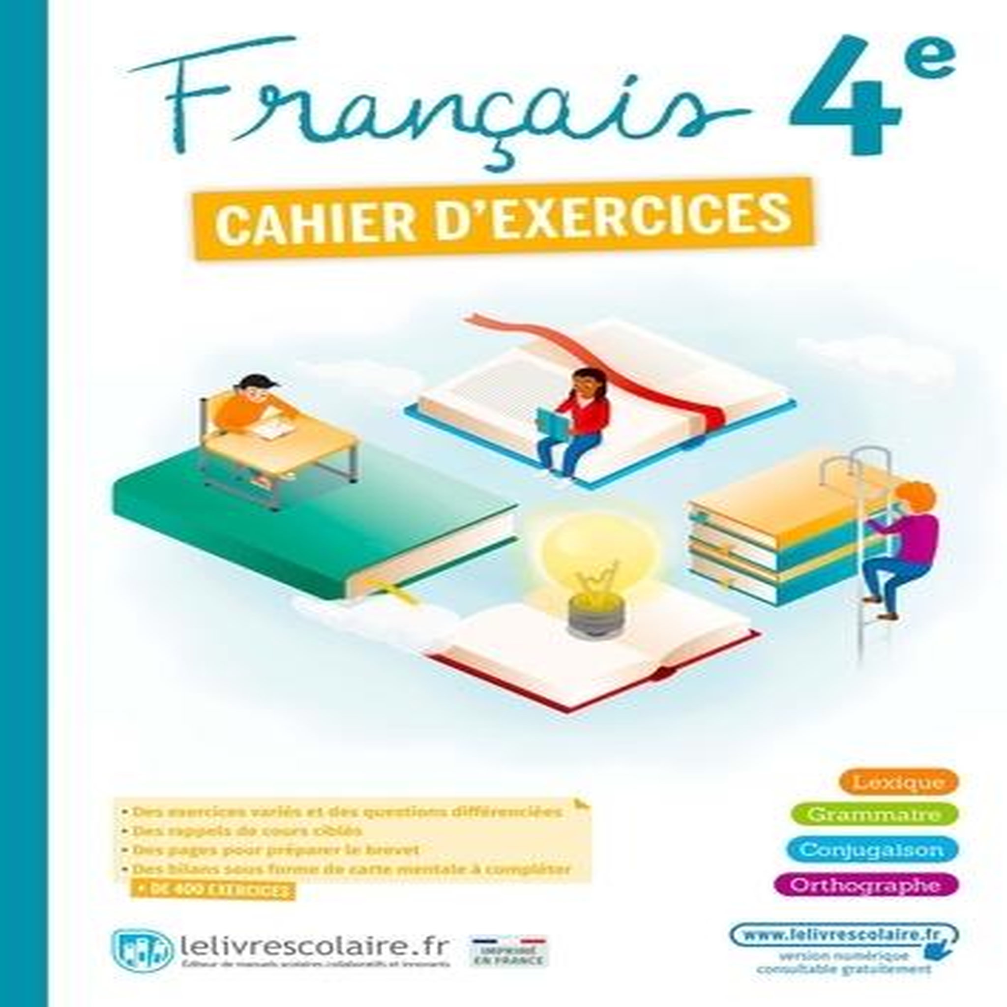 FRANCAIS 4E. CAHIER D'EXERCICES, EDITION 2022, Labes Maïder pas cher ...