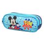 Voir la diapositive 2 : Bagtrotter BAGTROTTER Trousse scolaire 2 compartiments Disney Mickey Bleu