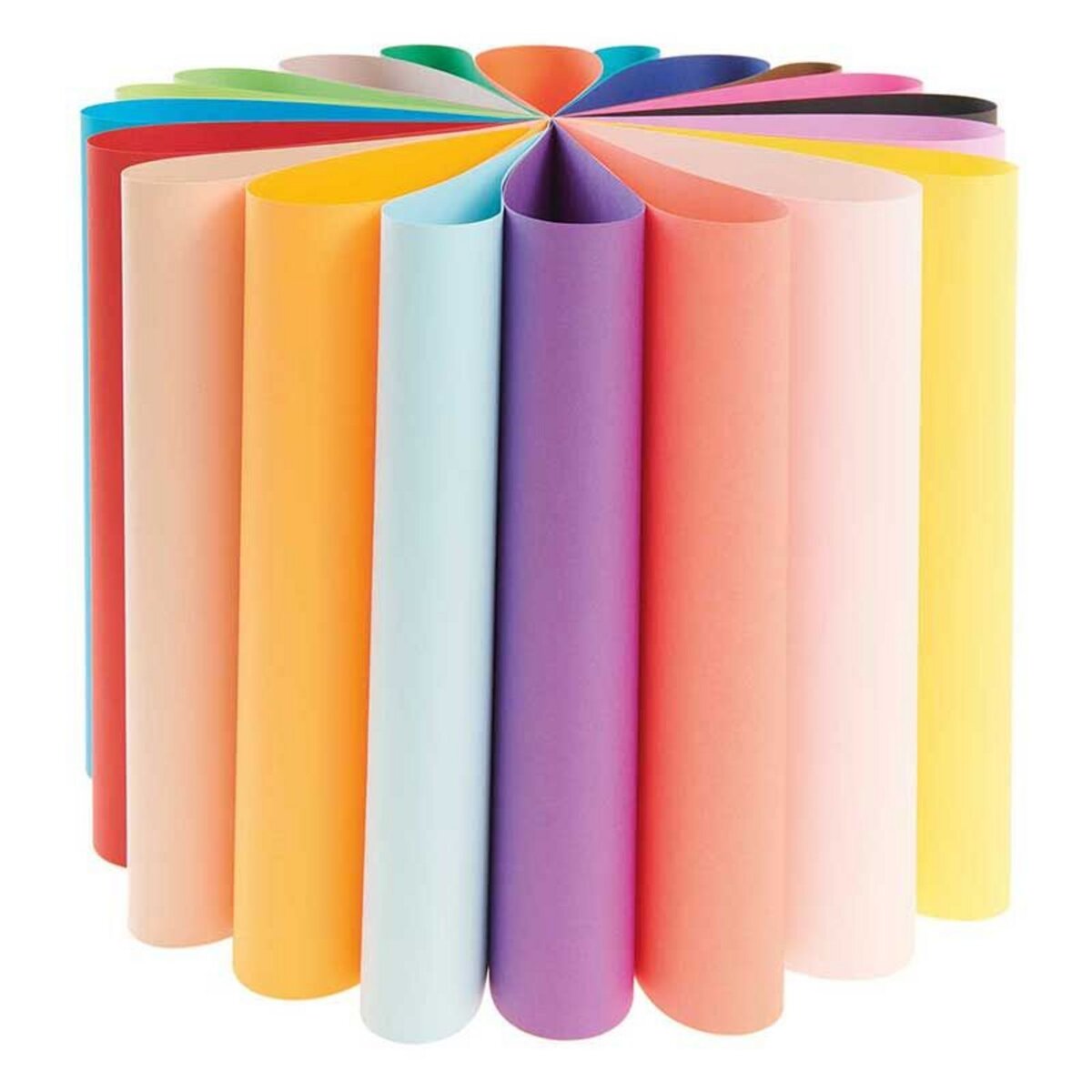 RICO DESIGN 20 feuilles de papier A3 160 g - Multicolore pas cher