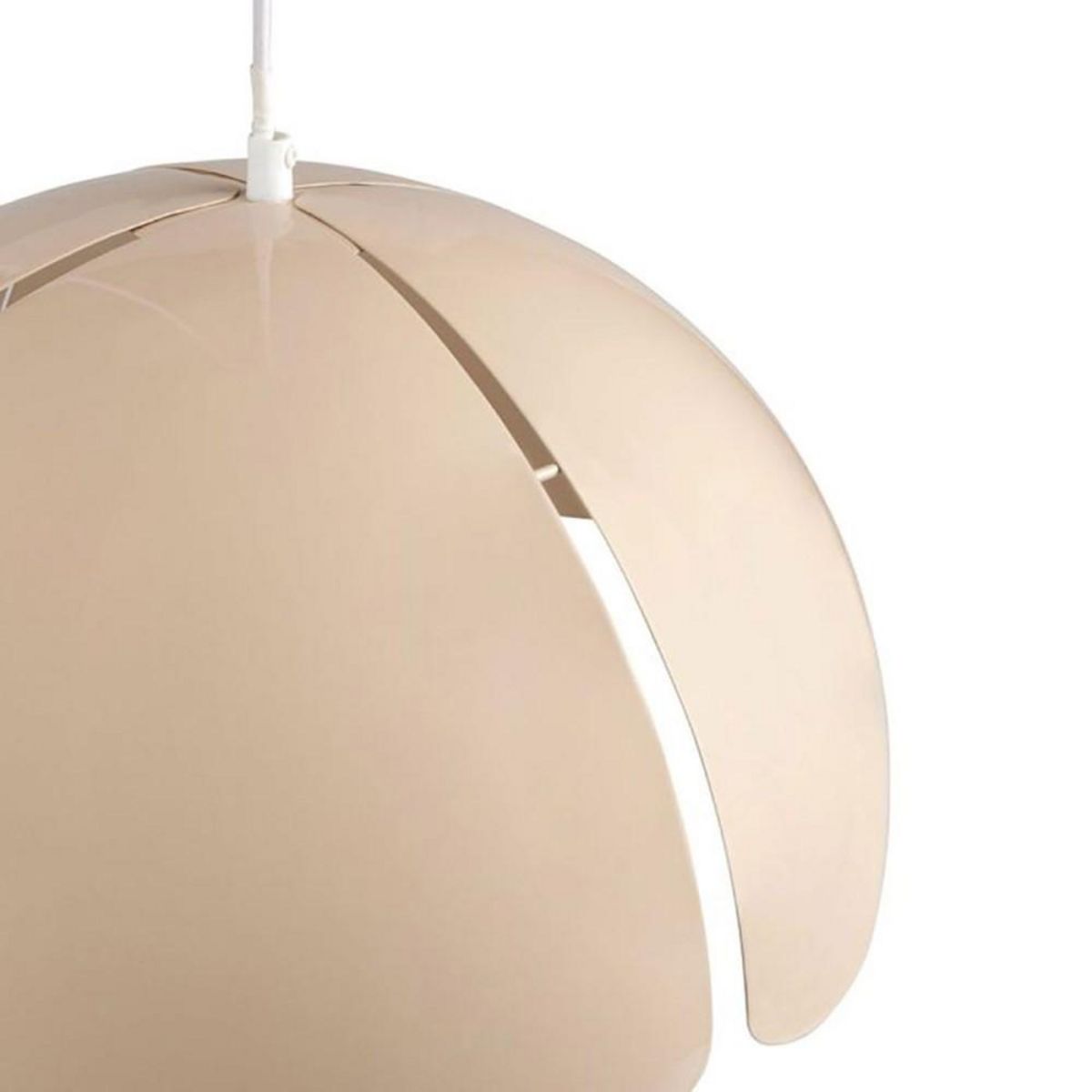 OSTARIA Suspension métal Lys beige blanche