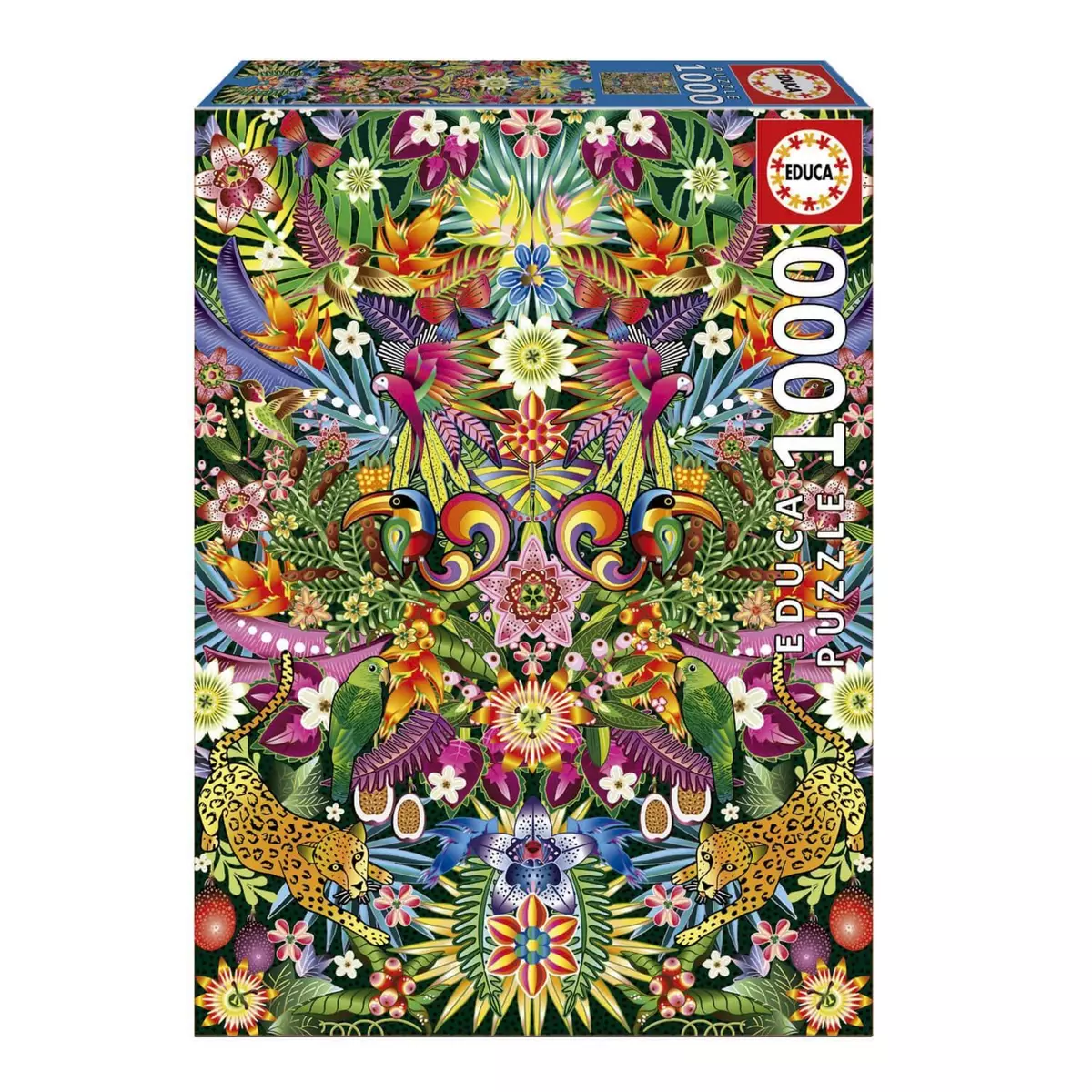 EDUCA Puzzle 1000 pièces : Toucans