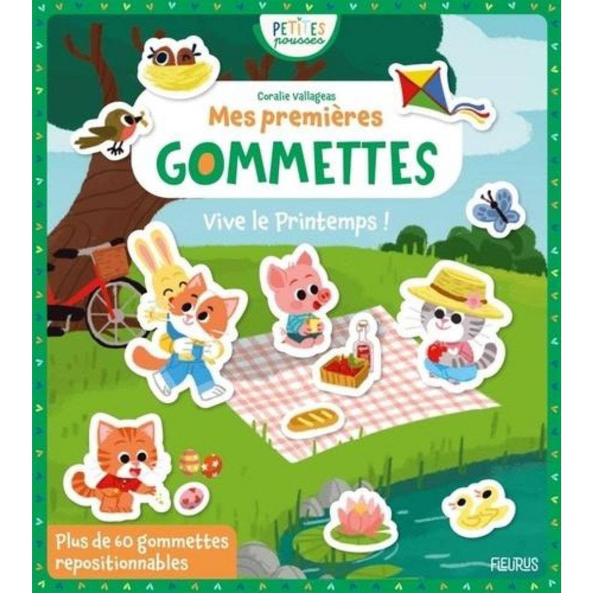 MES PREMIERES GOMMETTES : VIVE LE PRINTEMPS !, Vallageas Coralie