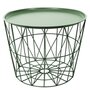 Voir la diapositive 2 : Paris Prix Table d'Appoint Design  Filaire  52cm Vert