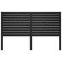 Voir la diapositive 3 : VIDAXL Tete de lit Noir 186x4x100 cm Bois massif de pin
