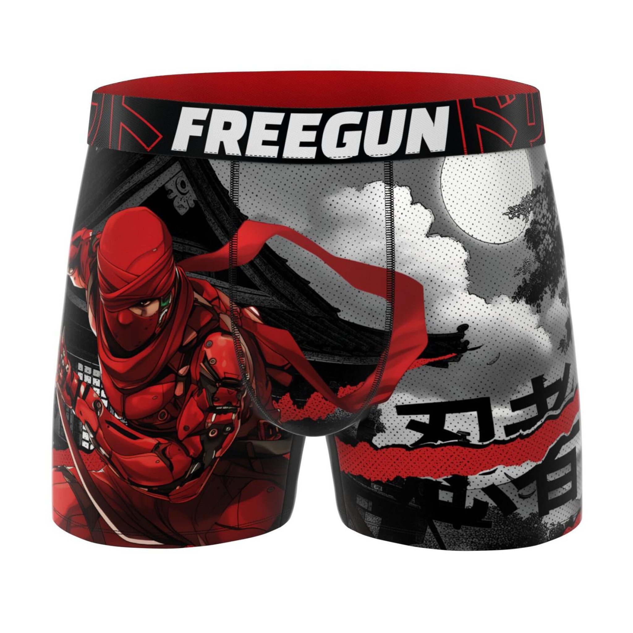 Voir la diapositive 3 : FREEGUN Lot de 3 boxers homme collection heroes