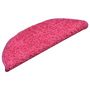 Voir la diapositive 2 : VIDAXL Tapis d'escalier 30 pcs rose 56x17x3 cm