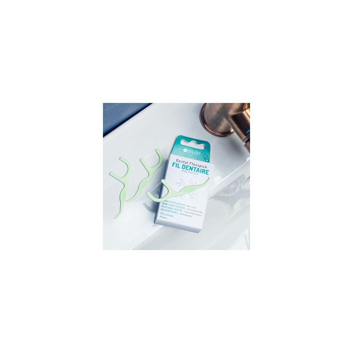 YBRUSH Fil dentaire Boite de 30 fils dentaire