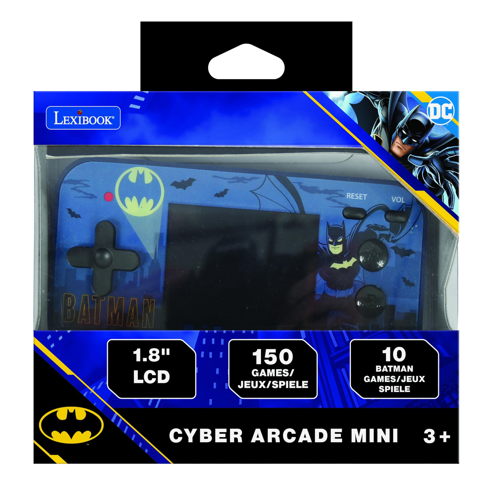 Voir la diapositive 5 : Lexibook Mini Console de jeux portable couleur Batman Cyber Arcade Pocket