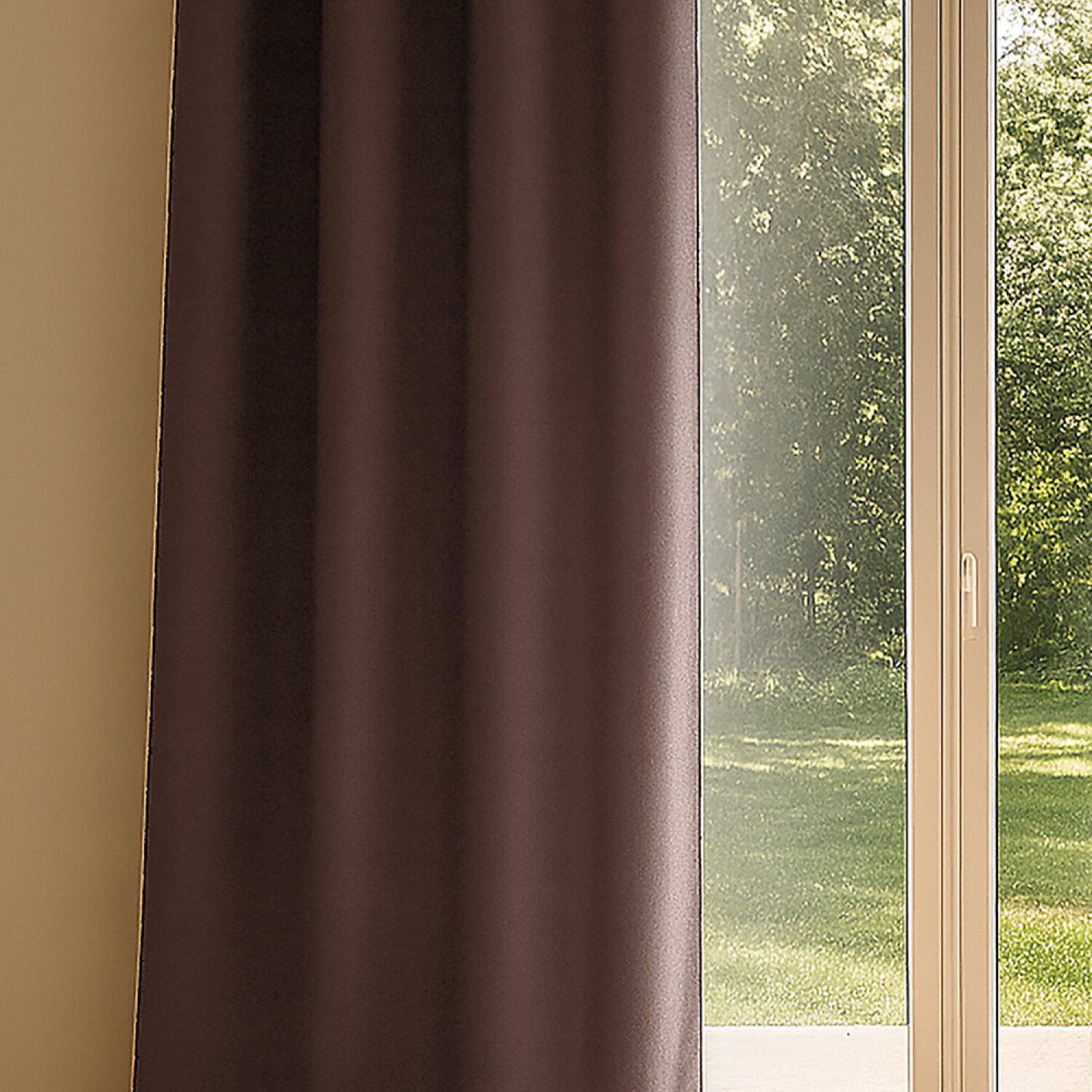Voir la diapositive 1 : Les Ateliers du Linge Rideau polyester occultant