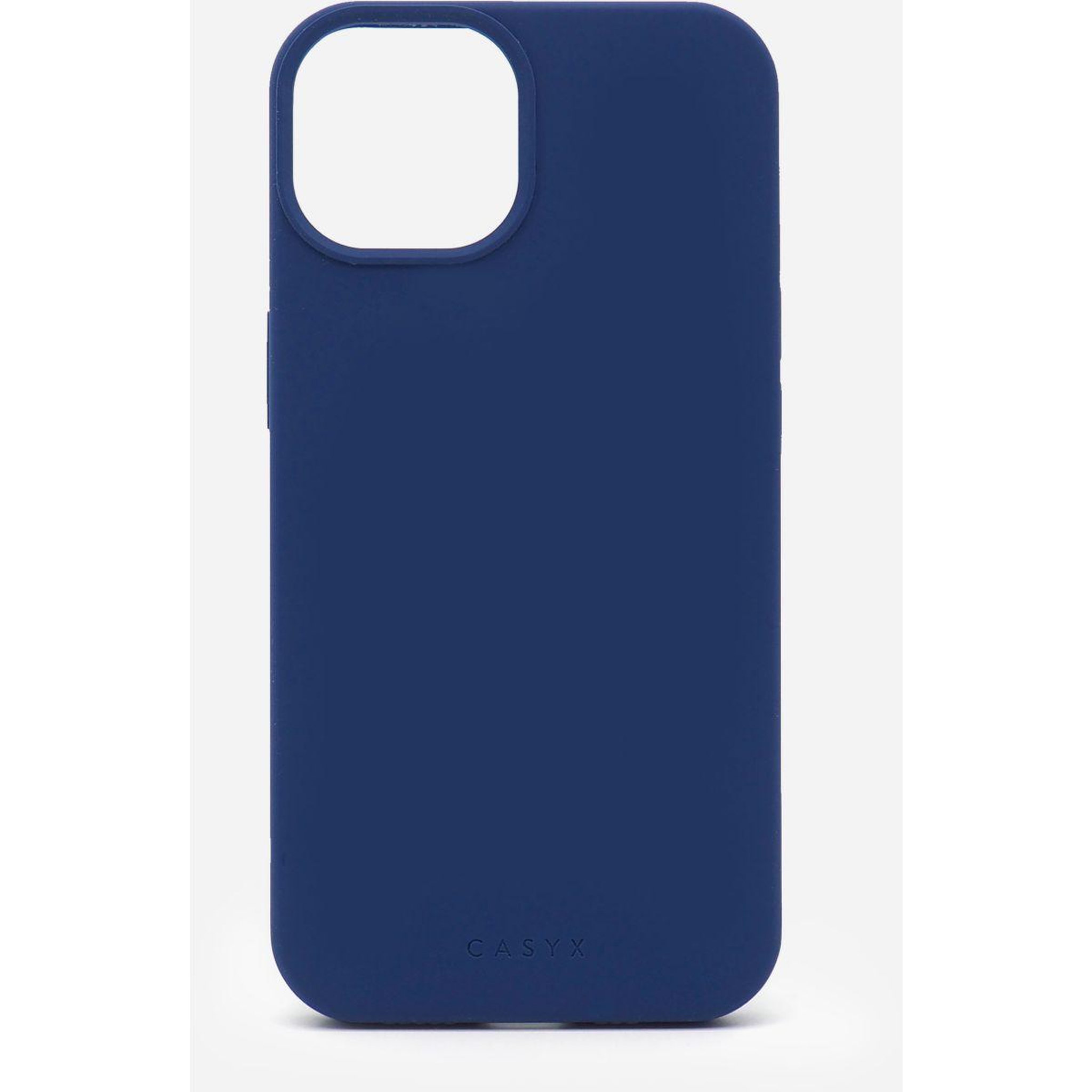 CASYX Coque iPhone 14 Plus silicone Bleu Fonce M