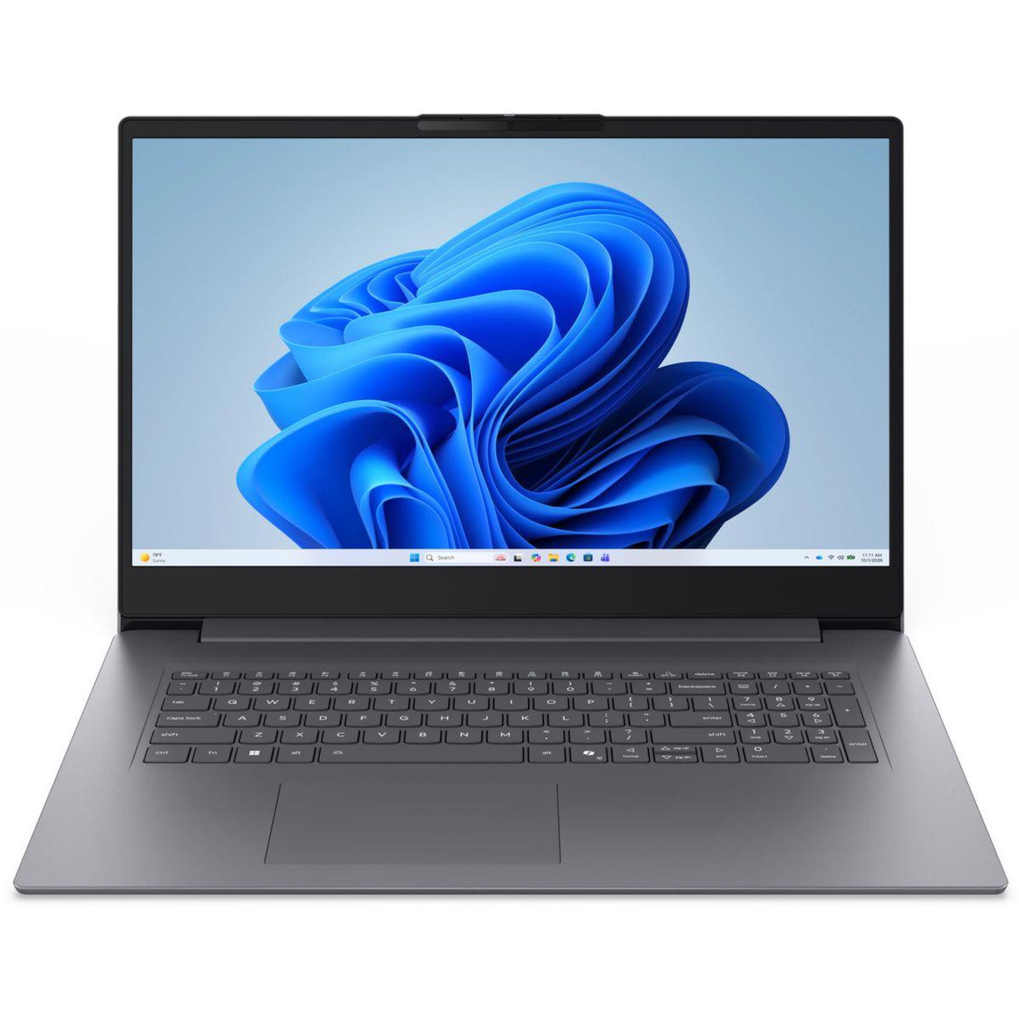 Lenovo Ordinateur portable ideapad slim 3 17iwc11 luna grey 17,3  intel core 7 350 8 go ram ddr5 ssd 512 go