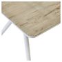 Voir la diapositive 4 : GARDENSTAR Table de jardin rectangulaire - 4/6 places - Acier et plateau imitation bois - ANTIBE V2