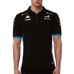 KAPPA Polo  Homme Kappa Adlam. Coloris disponibles : Noir