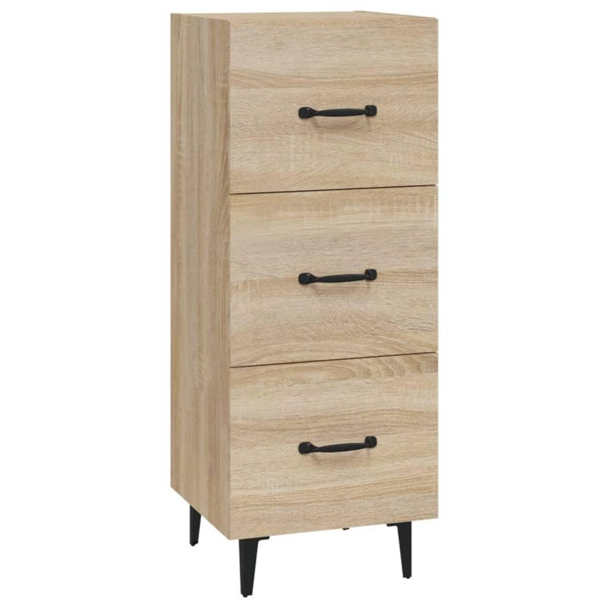 VIDAXL Buffet Chene sonoma 34,5x34x90 cm Bois d'ingenierie