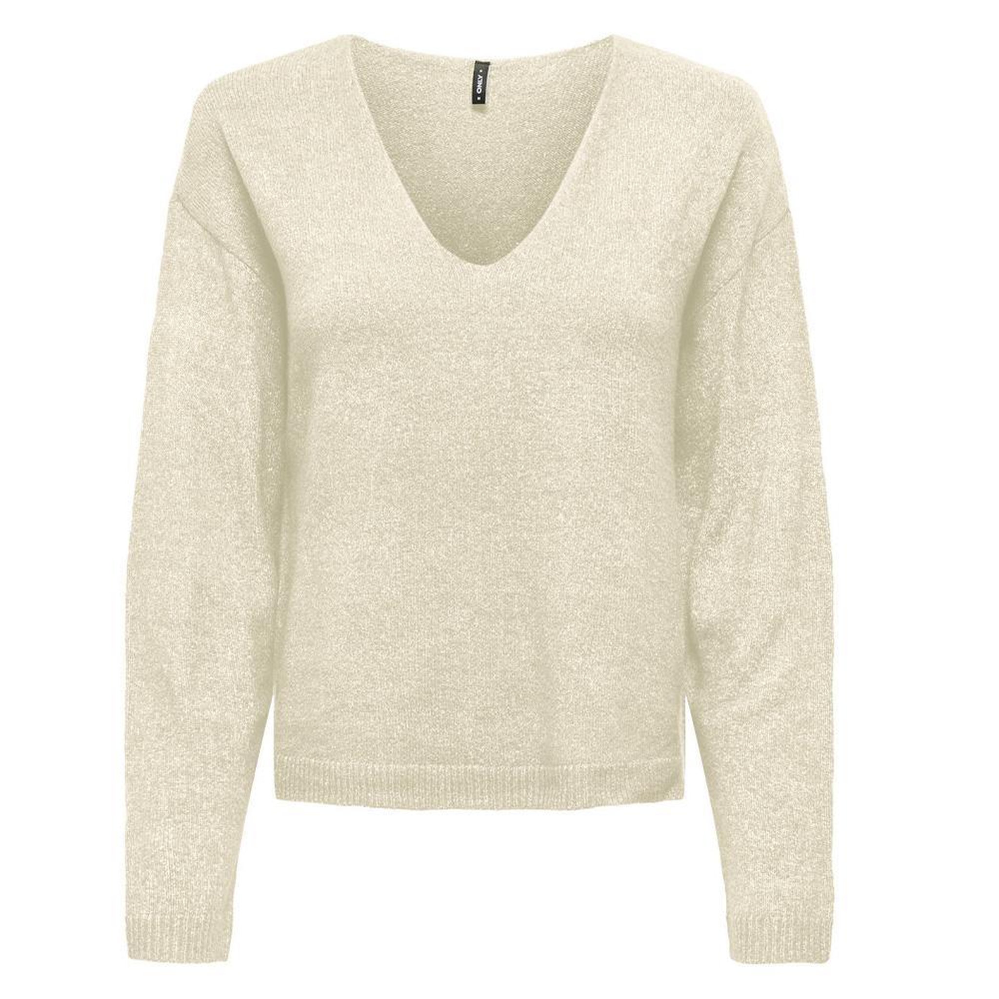 Only Pull beige femme only veoni. Coloris disponibles : Beige