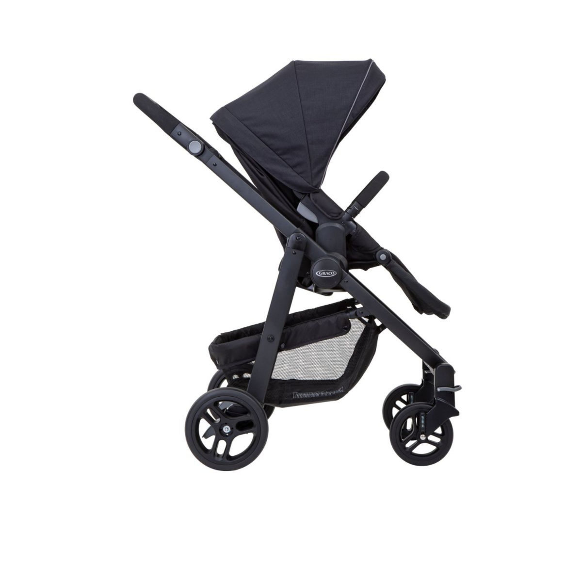 GRACO Poussette confort avec coque EVO TS et protection pluie