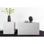 Voir la diapositive 5 : Paris Prix Lot de 2 Tables Basses Effet Bois  York  80cm Blanc