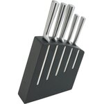 Dubost Bloc couteaux Kimono Noir + 5 couteaux Inox