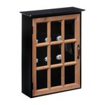 ATMOSPHERA Boîte à Clés en Bois  Milana  40cm Noir