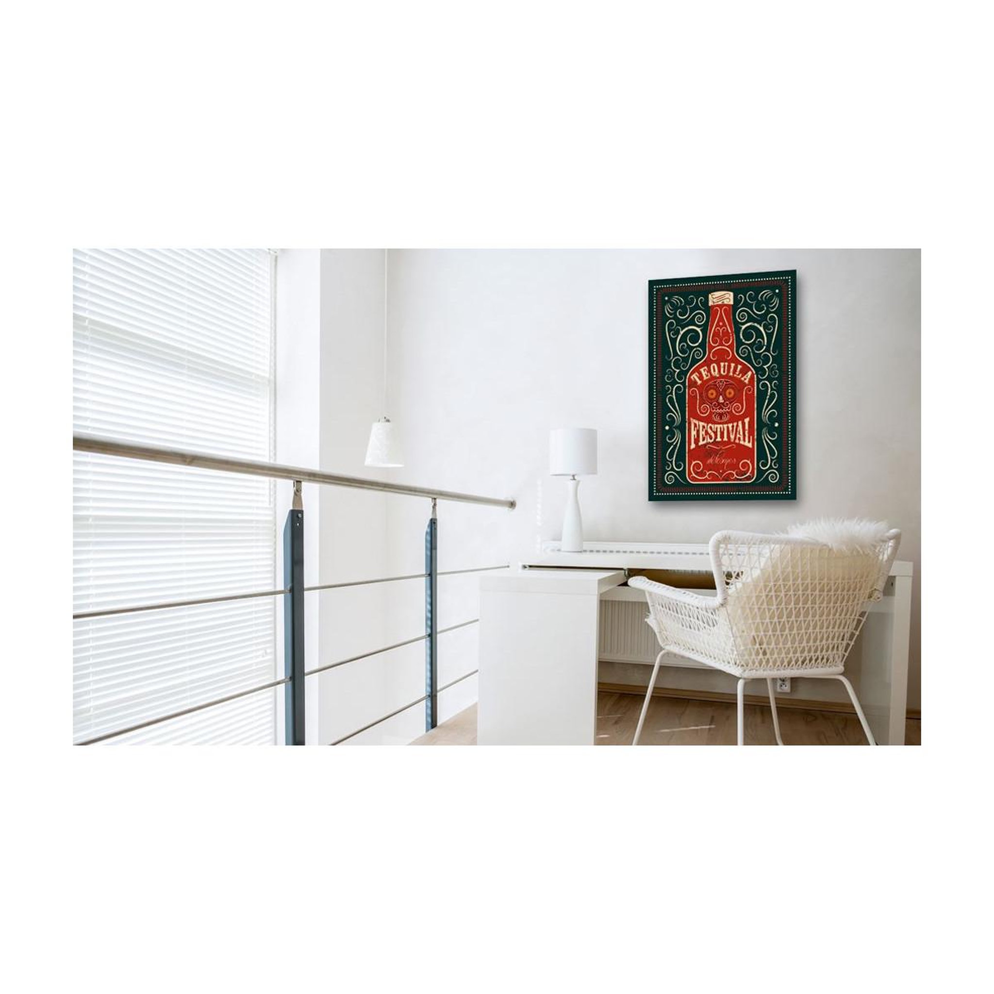 Voir la diapositive 2 : Paris Prix Tableau Imprimé  Tequila Festival