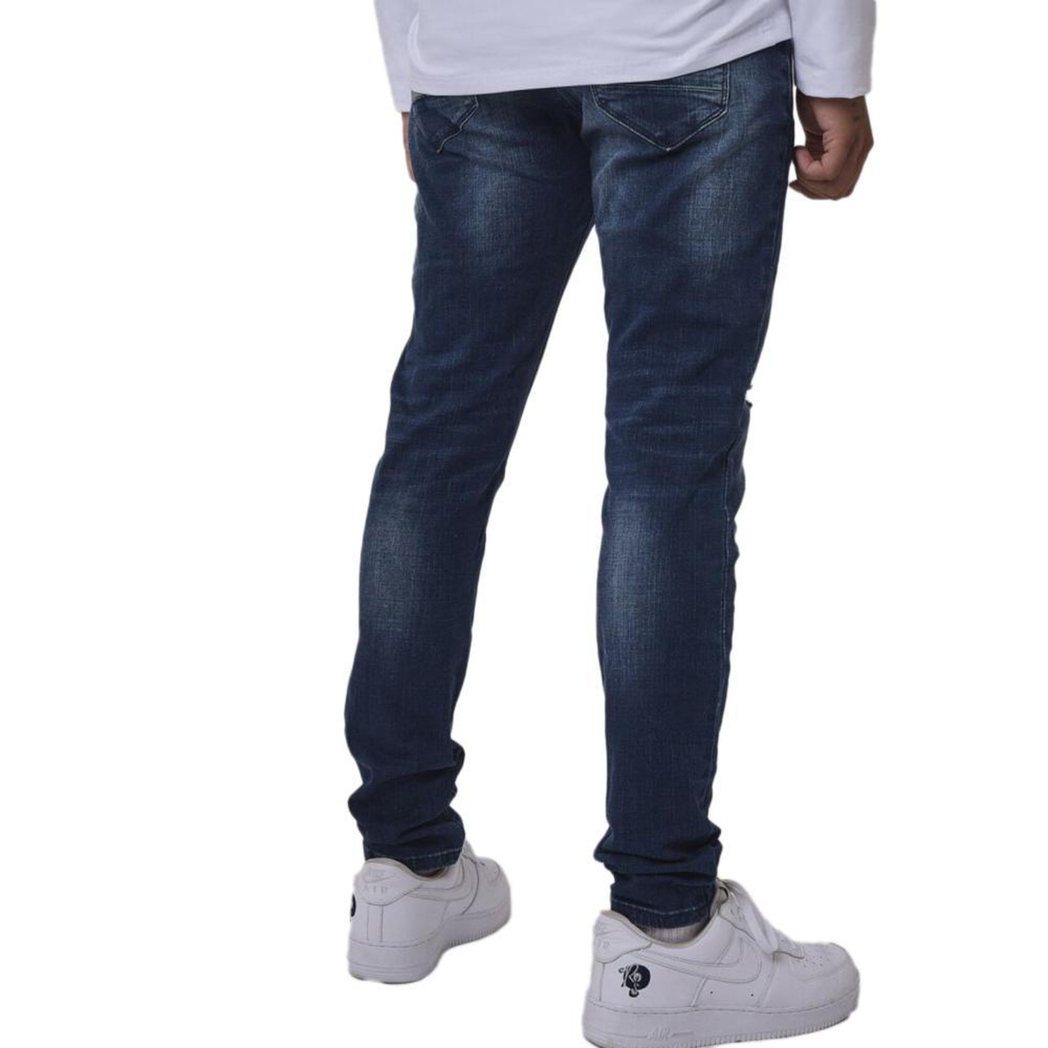 Voir la diapositive 2 : Project X Jean Slim Bleu Foncé Homme Project X Paris 2090025