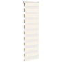 Voir la diapositive 3 : VIDAXL Store zebre beige marbre largeur du tissu 35,9 cm polyester