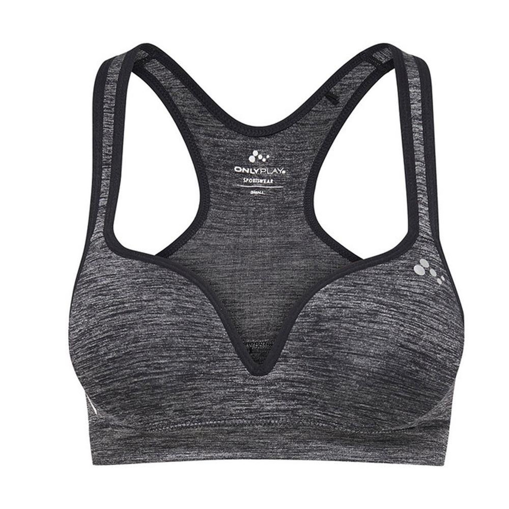 Voir la diapositive 1 : Only Brassière Noire/Grise Femme Only Martine