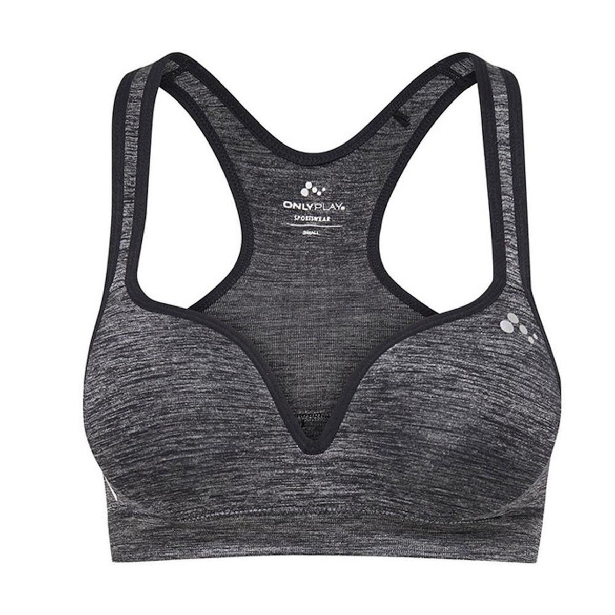 Only Brassière Noire/Grise Femme Only Martine