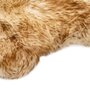 VIDAXL Tapis en peau de mouton 60 x 180 cm Melange de marron