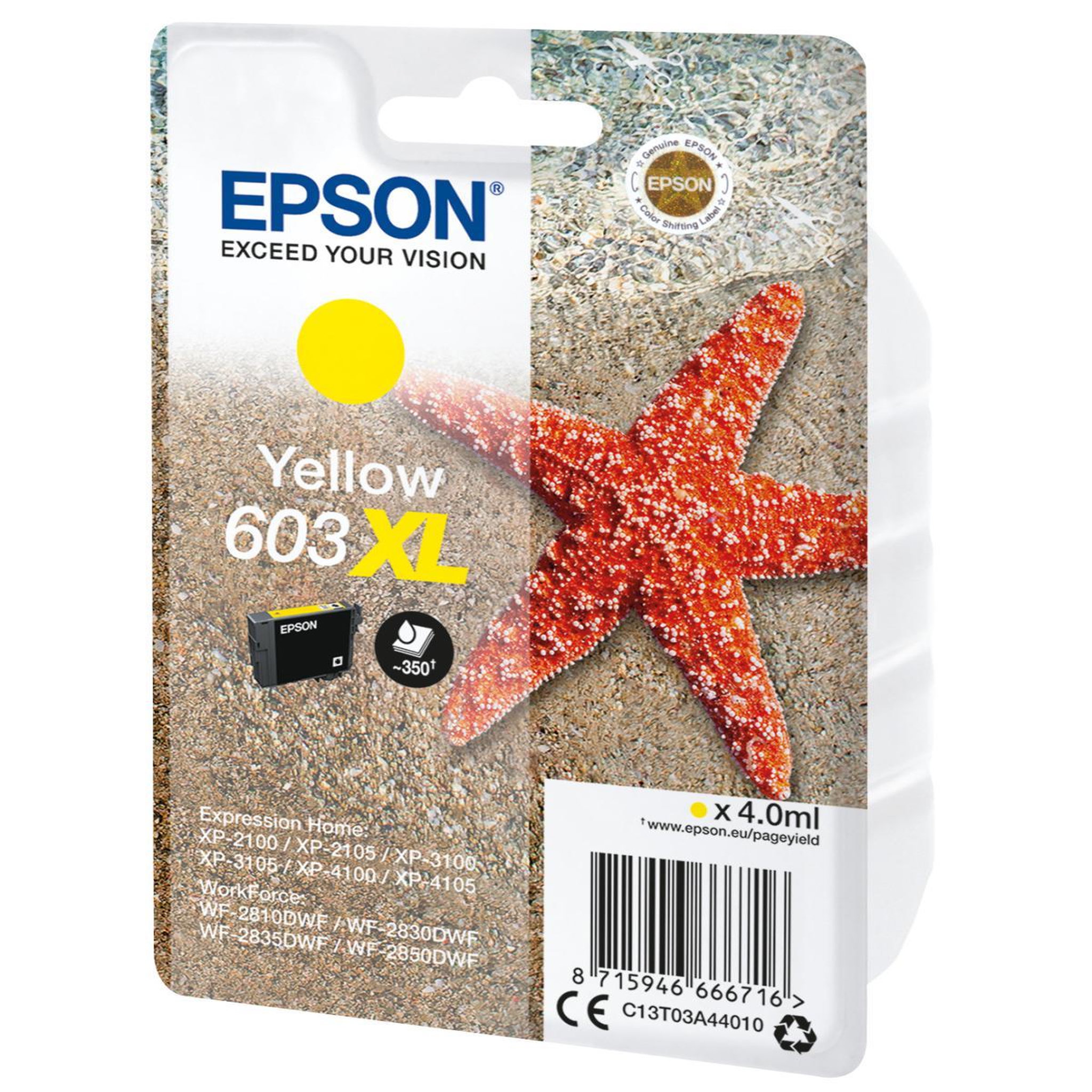 Voir la diapositive 3 : Epson CONSOMMABLE EPSON C 13 T 03 A 44010