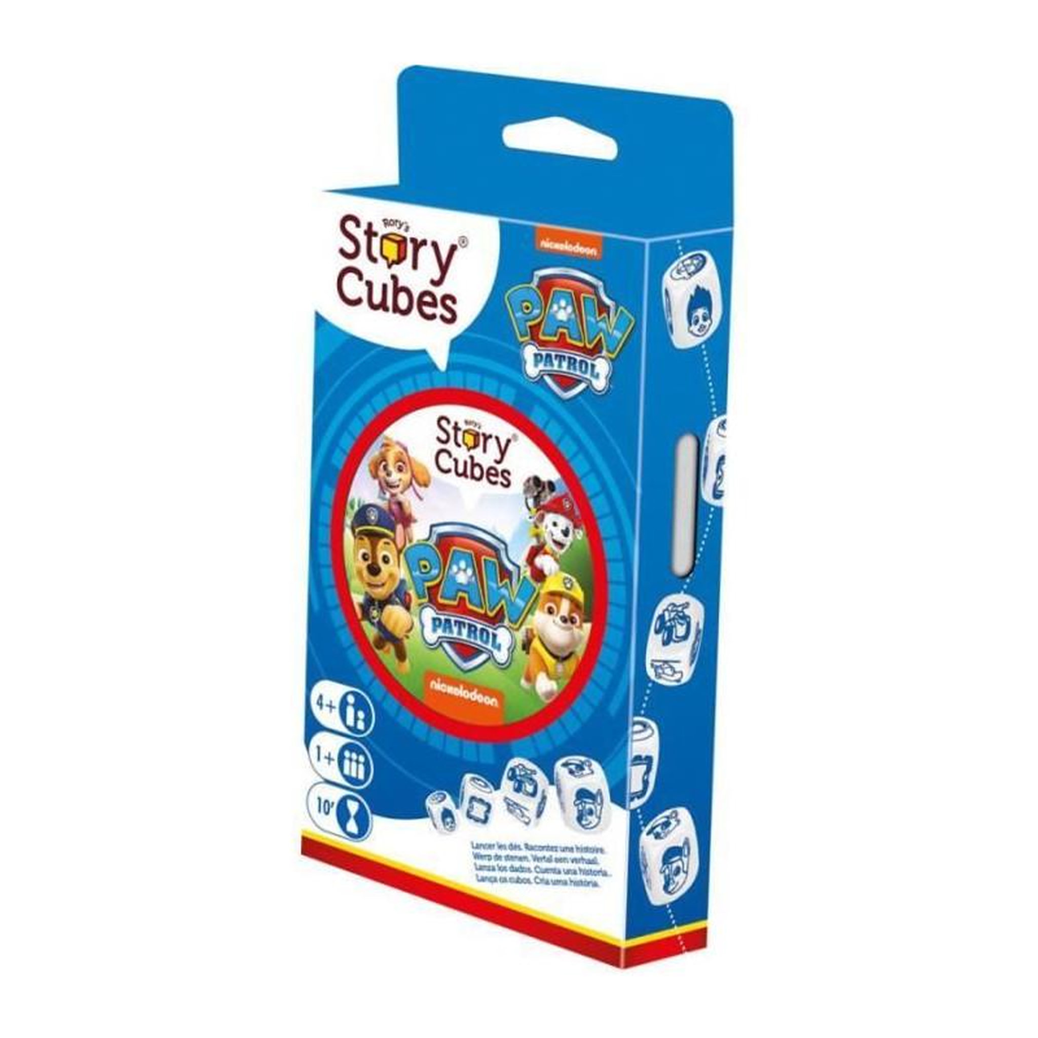 Voir la diapositive 4 : Asmodee Pat' Patrouille - Asmodee - Rory's Story Cubes - Lancez les dés et créez des histoires dans l'univers de la Pat' Patrouille -