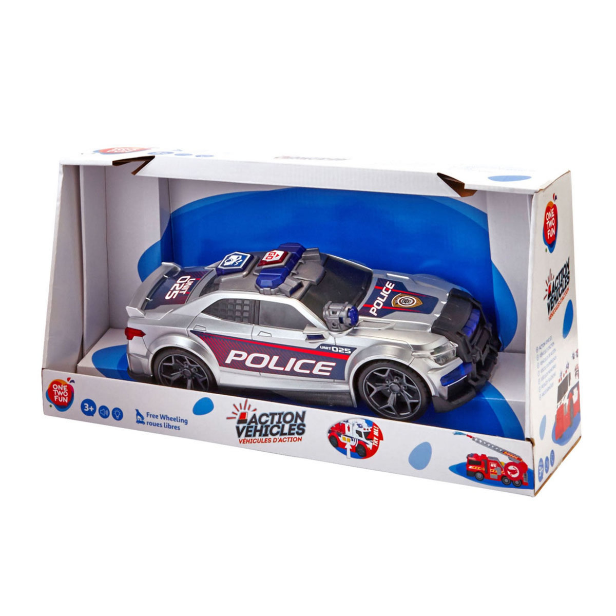 One Two Fun Voiture de police