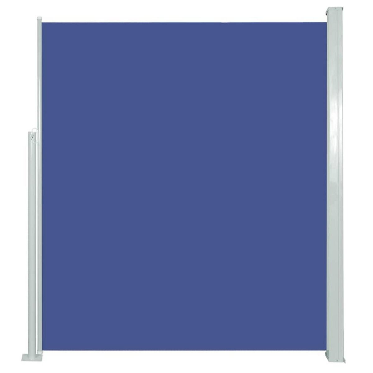 VIDAXL Auvent lateral retractable de patio 100x500 cm Bleu